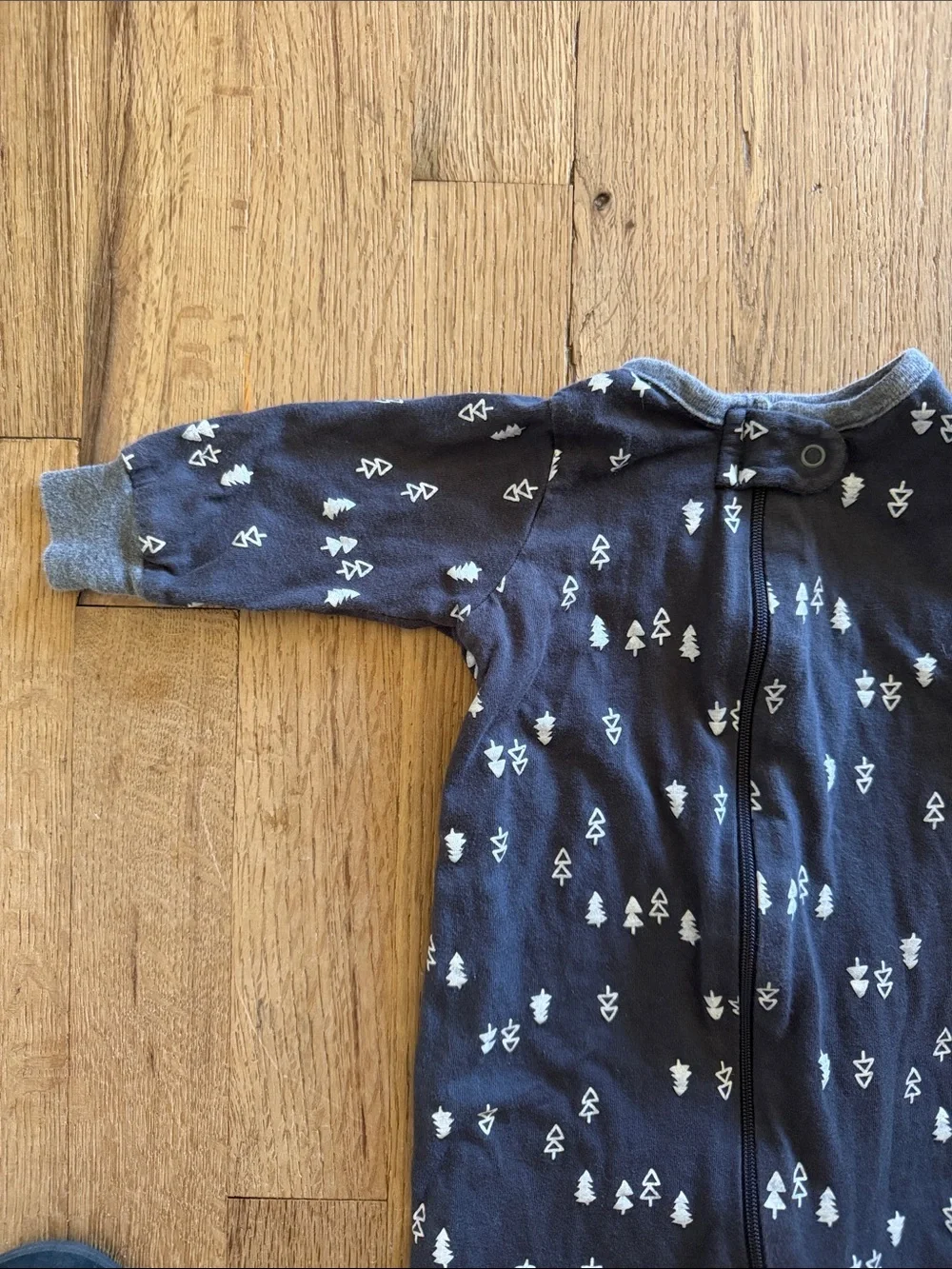 Gerber Baby Pine Tree Forest Footie Sleeper Cotton Pajama size 0-3 Months